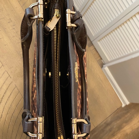 Coach Madison Mini Lexington Carryall in Ocelot Leopard Print - Picture 3 of 4